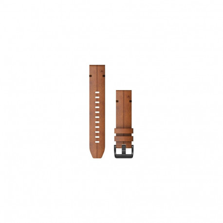 Garmin asendusrihm QuickFit 22mm nahast, pruun/šiferhall