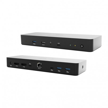 "D I-TEC Thunderbolt 4 Intelligent Dual Display DS 1x TB4 2x DP 1x GLAN 1x USB-C Gen2 3x USB-A Gen2 