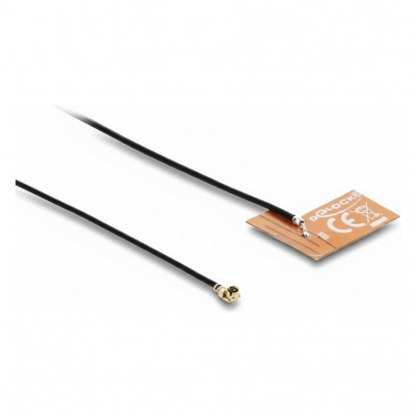 Delock WiFi 2,4 GHz antenn I-PEX Inc., MHF® I pistik 2 - 3 dBi ringsuunaline 1.13 15 cm ühenduskaabl