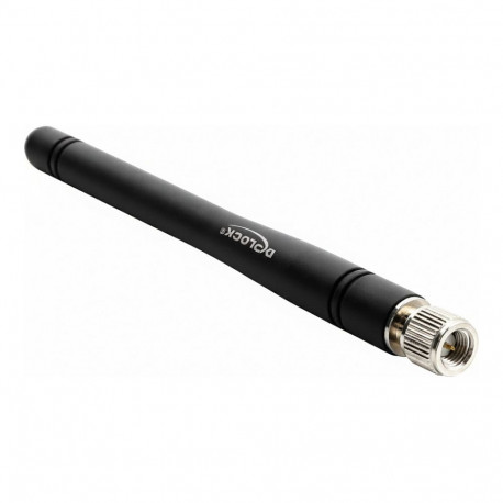LTE-antenn SMA-pistikuga 1,0–5,23dBi ringsuunaline jäik, must