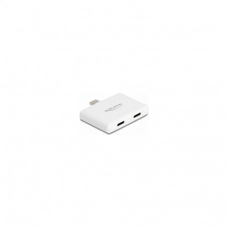 "USB Type-C™ Adapter zu USB-C™ Daten 10 Gbps und Video 4K 60 Hz + USB Type-C™ PD 92 W"