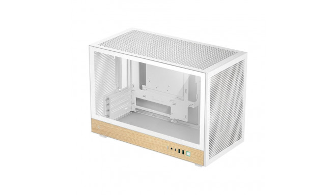 DeepCool korpus CH260 mini puitne, valge
