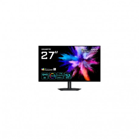 GIGABYTE GO27Q24G 27” OLED 2K QHD Gaming Monitor - 2560 x 1440, 240Hz, 0.03ms, 275 cd/m², FreeSync P
