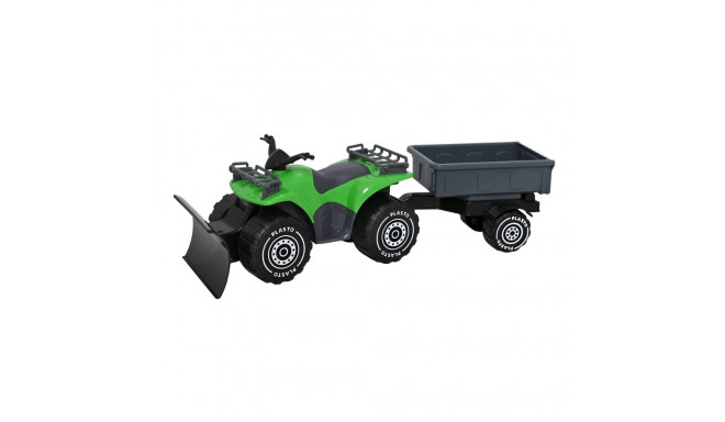 PLASTO ATV treileriga, 52 cm