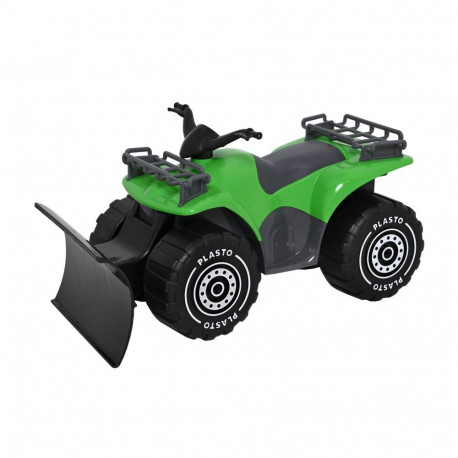PLASTO Quadbike, green, 30 cm