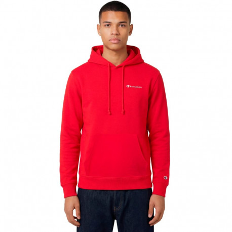 Bluza męska Champion Hooded Sweatshirt czerwona 221791 RS067 S