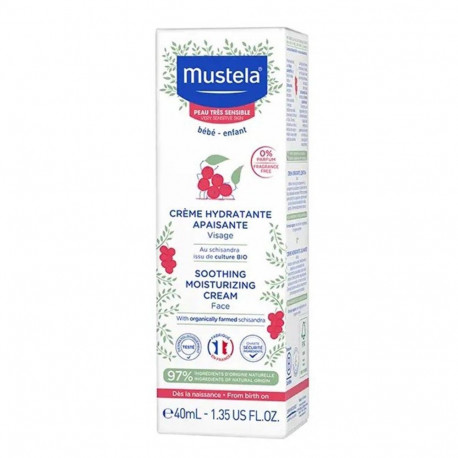 Mustela näokreem niisutav beebidele tundlikule nahale 40ML
