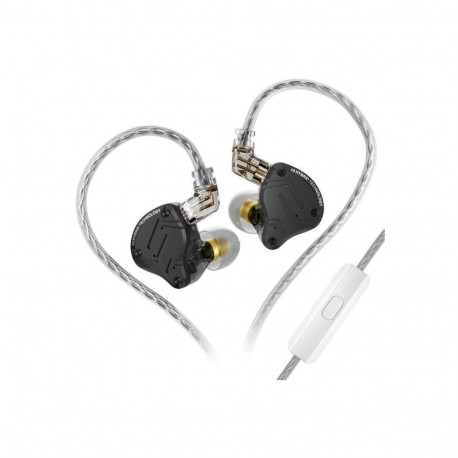 Headphones - KZ ZS10 PRO X 10mm Driver, 20-40000 Hz, 112 dB Sensitivity, Black