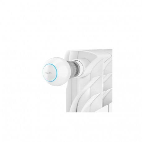 Smart Home Thermostat - Nice FGT-001 Z-Wave Thermostatic Head With Temperature Sensor, White