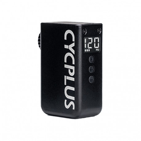 Bicycle Pump - CYCPLUS AS2 PRO Mini Electric Pump 120 PSI USB-C Rechargeable Black