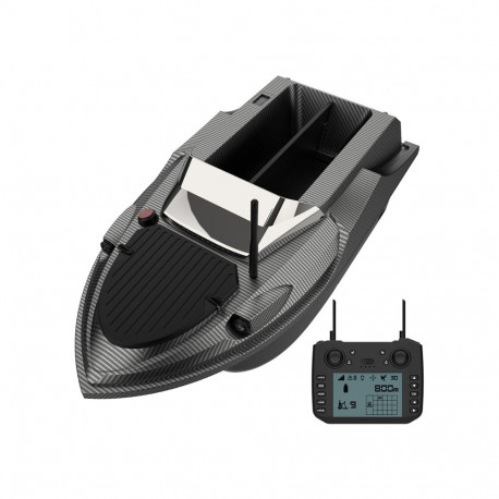 Fishing Equipment - Flytec V080 Remote-Controlled Bait Boat With GPS And Fish Finder - 20000mAh Batt