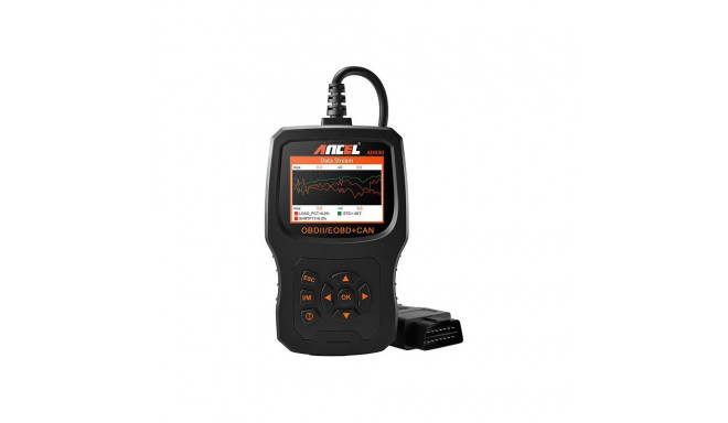 Diagnostic Scanner - ANCEL AD530 OBD2 Code Reader, Live Data, I/M Readiness, Black