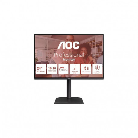 Monitor - AOC X24E4U 24-Inch WUXGA 100 Hz HDMI DisplayPort Black