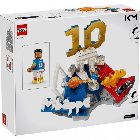 Constructor - LEGO EDITIONS 43013 Kylian Mbappé Soccer Highlights Set with 490 Pieces Minifigure Mul