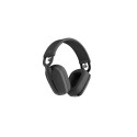 Logitech Zone Vibe Wireless MS Teams Wireless Headphones, USB-C Bluetooth receiver, Graphite