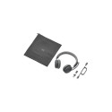 Logitech Zone Wireless 2 UC Wireless Headset, USB-C, USB-C Bluetooth receiver, Graphite