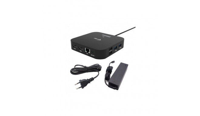 dokkimisjaam USB-C 2x HDMI PD 100W laadija