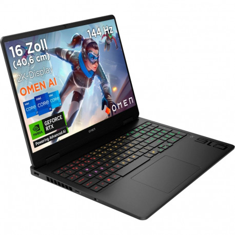 OMEN by HP 16-am0279ng (black, Intel® Core? Ultra 7 255H, NVIDIA GeForce RTX 5060, 24 GB DDR5, 1 TB 