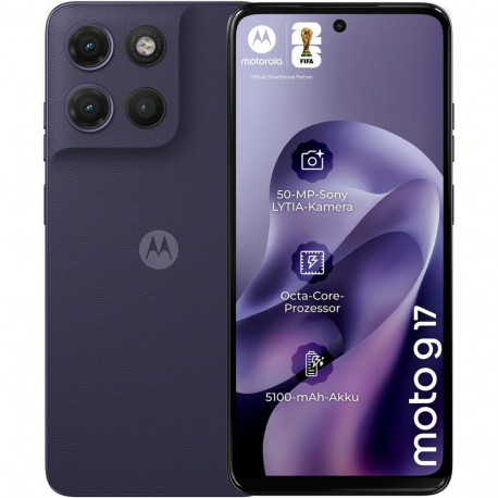 Moto nutitelefon g17 128GB Android 4GB, õhtusinine