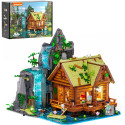 Lumibricks Waterfall Hut, construction toy