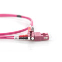 DIGITUS Fiber Optic Patch Cord, LC/SC Multimode 50/125 µ, OM4, Duplex, 2m