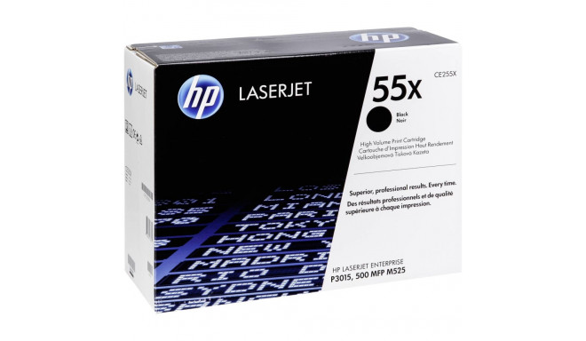 HP toonerkassett 55X CE255X, must