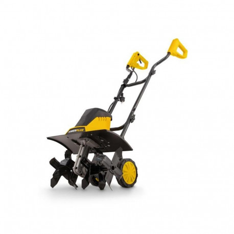 POWERPLUS POWXG72010 electric cultivator for soil loosening garden bed preparation and weed removal 