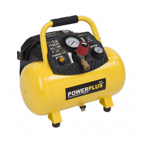 Kompressor 1100W, 12L, 1,5HP, ilma õlita Powerplus X