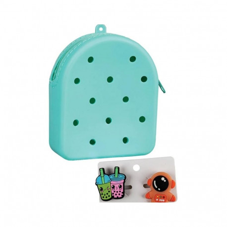 WALLET SILICONE CHARM 9.5X8X3CM