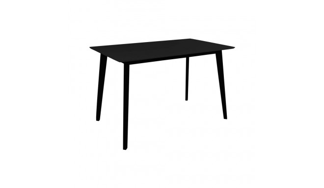 Must söögilaud 70x120x75