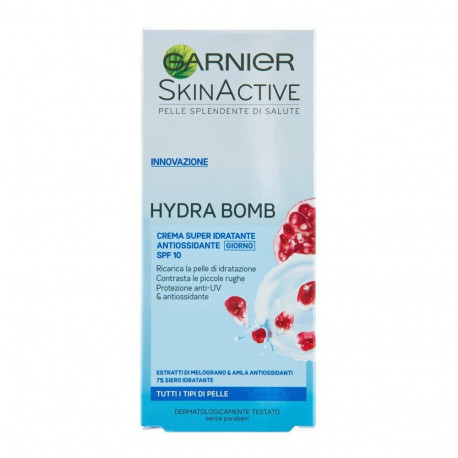 GARNIER SKINACTIVE HYDRABOMB CREMA HIDRATANTE SPF10 50ML