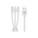 USB kaabel Swissten 3in1 USB-C, 1.2m