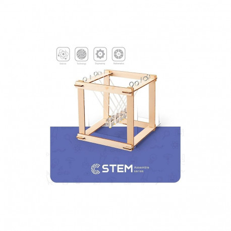Wooden Assembly Kit Newton's Pendulum, STEM Educational Toy