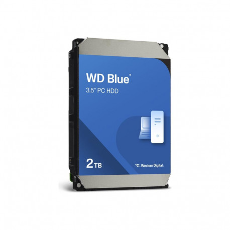 WD Blue 2TB SATA 6Gb/s HDD internal 3.5inch serial ATA 256MB cache 7200 RPM RoHS compliant Bulk