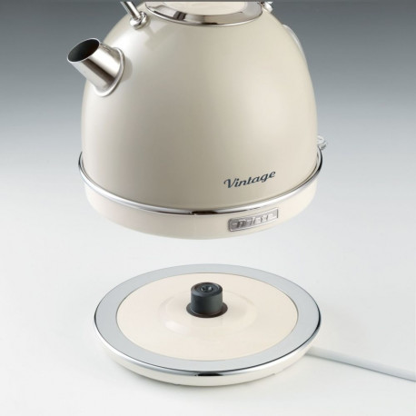 Ariete Vintage Water Kettle 1.7 L, beige