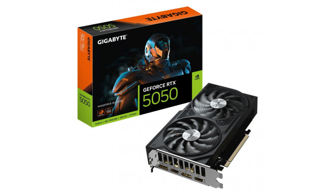 Gigabyte graafikakaart RTX 5050 8GB WINDFORCE OC V2 GDDR6