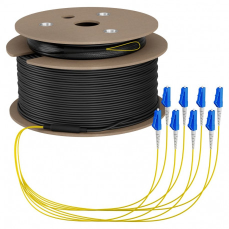 "EFB Trunkkabel U-DQ(ZN)BH OS2 8E (1x8) LC-LC 190m Dca LSZH G657A1"