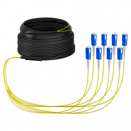 "EFB Trunkkabel U-DQ(ZN)BH OS2 8E (1x8) SC-SC 40m Dca LSZH G657A1"