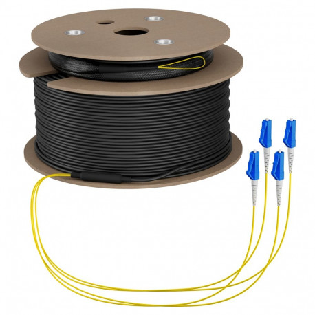"EFB Trunkkabel U-DQ(ZN)BH OS2 4E (1x4) LC-LC 180m Dca LSZH G657A1"