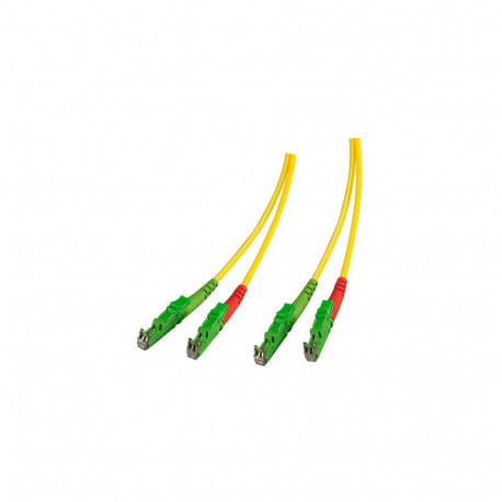 "EFB R&M Duplex Patchkabel E2000/APC-E2000/APC OS2 20m LSZH 3mm gelb G657A1 Grade C"