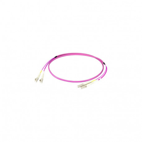 "EFB Duplex Patchkabel Flat-Twin LC-LC OM4 5m LSZH 3x5mm erikaviolett"