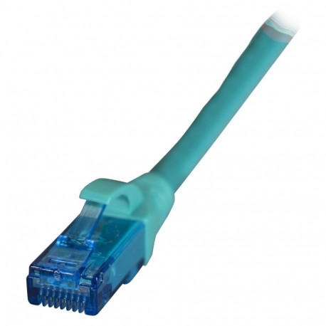 "EFB RJ45 Patchkabel Cat.6A U/UTP LSZH Premium 500MHz grn 15m"