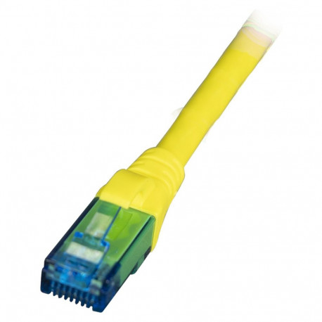 "EFB RJ45 Patchkabel Cat.6A U/UTP LSZH Premium 500MHz gelb 7,5m"