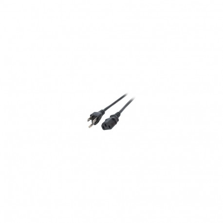 "EFB Netzleitung USA/NEMA 5-15P - C13 180, schwarz, 1,8m, 3SJT AWG14 x 3C"