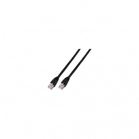"EFB RJ45 Patchkabel Cat.6 U/UTP LSZH CCA schwarz 2m"