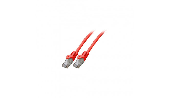 "EFB RJ45 Patchkabel Cat.6 U/UTP LSZH CCA rot 7,5m"