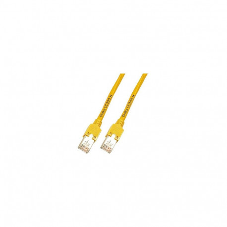 "EFB RJ45 Patchkabel Cat.5e F/UTP LSZH Draka UC300 TM11 gelb 0,5m"