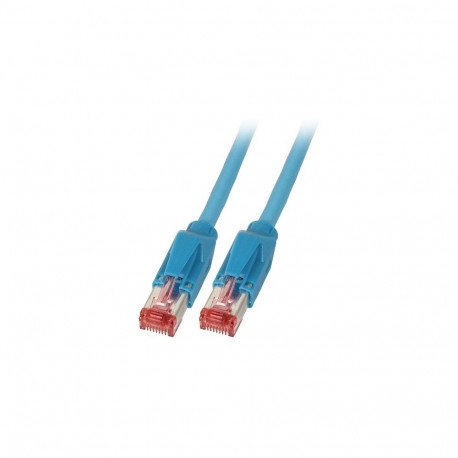 "EFB RJ45 Patchkabel Cat.6A S/FTP LSZH Dtwyler 7702 TM21 blau 0,5m"