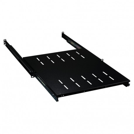 EFB riiul 19" 1HE väljatõmmatav ET 408..612mm 30kg ST 600, RAL9005