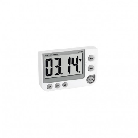 TFA-Dostmann 38.2024 kitchen timer Digital kitchen timer White